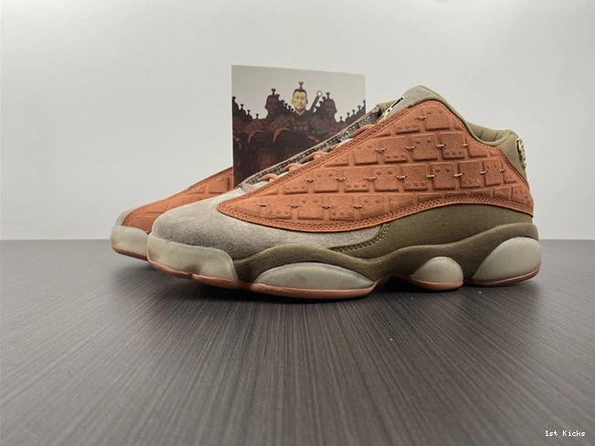 1st Kicks Retro 4171 AT3102- Stone 13 CLOT Original Jordan Sepia Low 1024